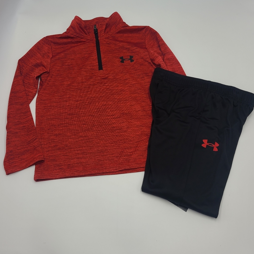 NEW Under Armour boys' athletic set size 4